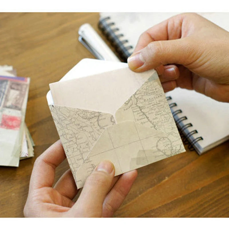 36 Pcs/Lot Mini Cute Ancien Paper Envelope Vintage European Style Gift Card Envelope For Card Scrapbooking Gift Free Shipping