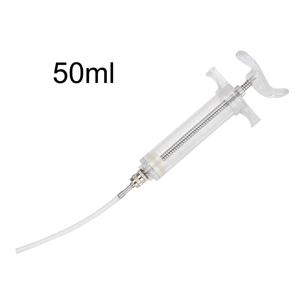 20ml/50ml Karmnik dla ptaków dla niemowląt Artykuły dla ptaków Ręcznie obracany karmnik dla piersiów Regulowana strzykawka do karmienia papug — zdjęcie 4
