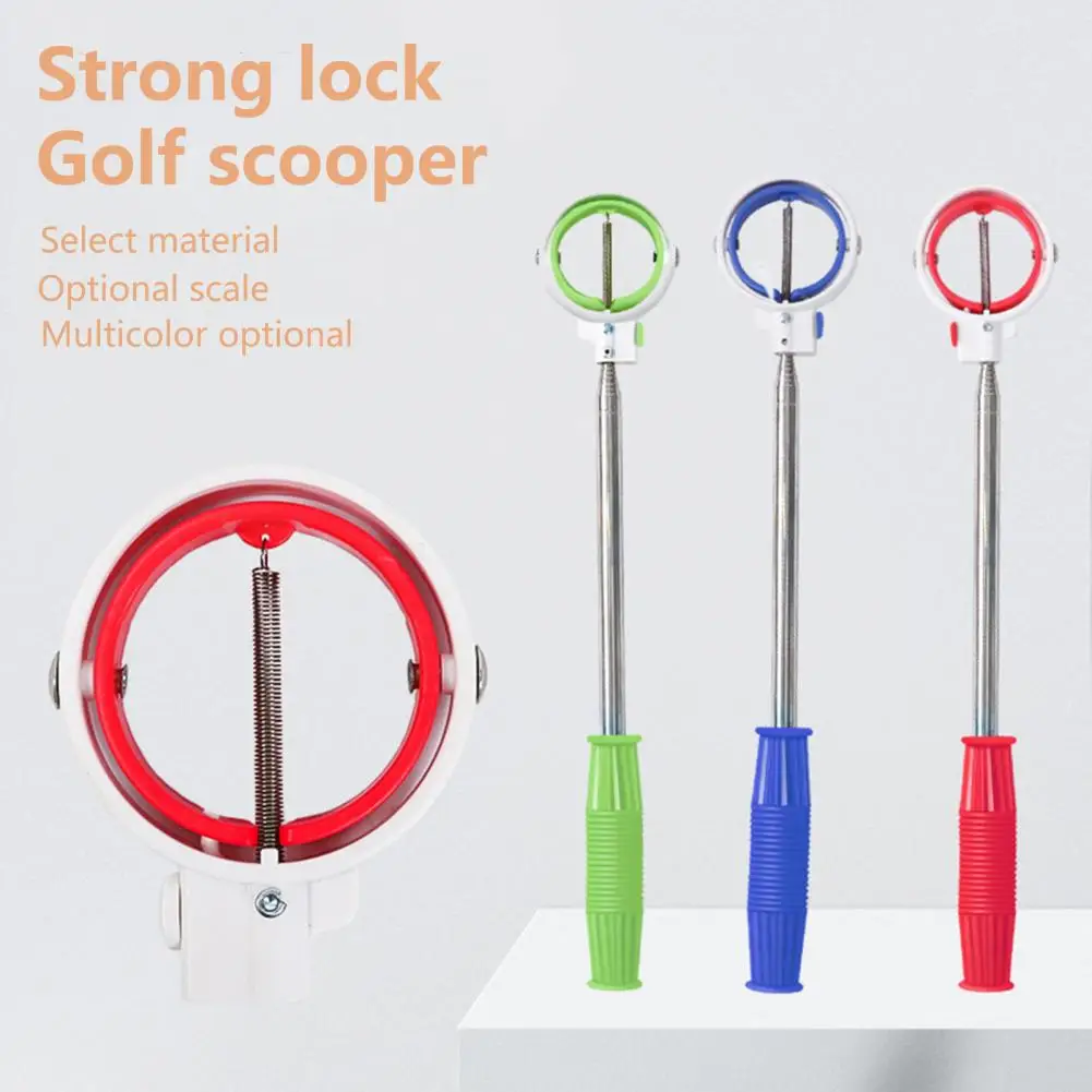 Golf Ball Pick Up Tools Telescopic Auto-closing Portable Anti-Slide Golf Ball Catchers Golf Accessory 골프용품