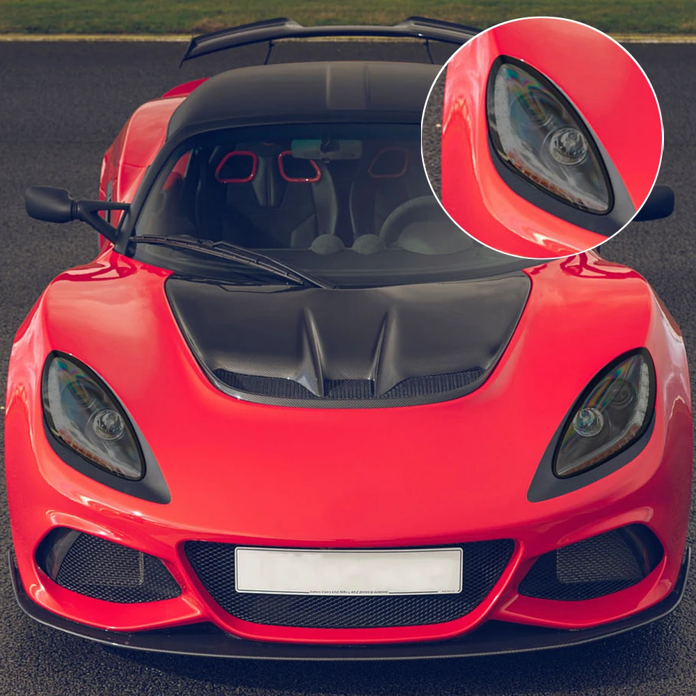 

Premium TPU PPF High-Gloss Smoke Black Pre-Cut Car Headlight Film for Lotus Exige S3 2012-2021 Anti-Scratch Protective Vinyl Kit
