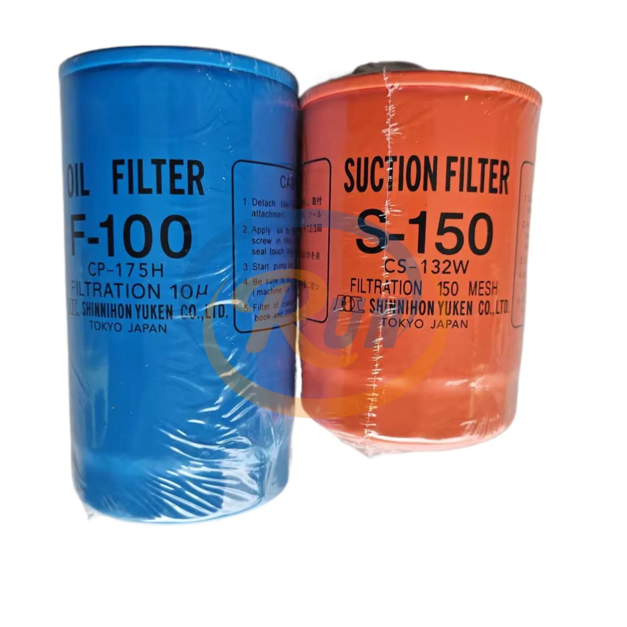 1 Pair Komori L40 Oil Filter F-100 and S-150 Komori Circulating Oil Filter Parts