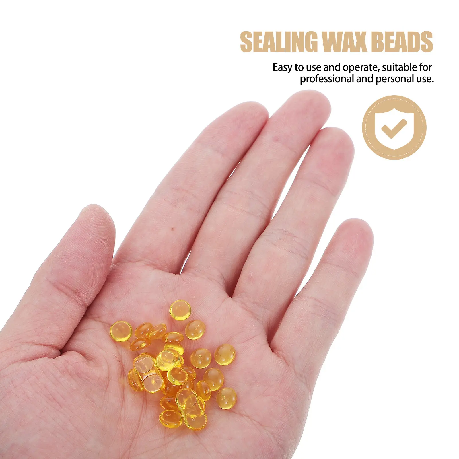 

1 Box Clear Sealing Wax Beads Perfect for Wax Seal Making Envelope Sealing Bottle Wrapping Gift Craft