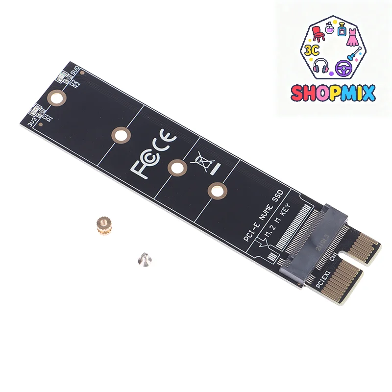 

Адаптер PCIE-M2 NVMe SSD M2 PCIE X1 Raiser PCI-E PCI Express M Key Connector Внутренний твердотельный накопитель