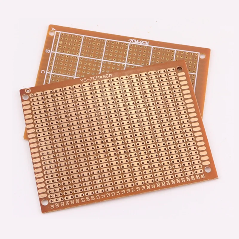 5/10PCS 5x7/7x9CM DIY Welding Training Prototype Paper PCB Experiment Matrix Bakery Universal Circuit Board Two-Connected Holes