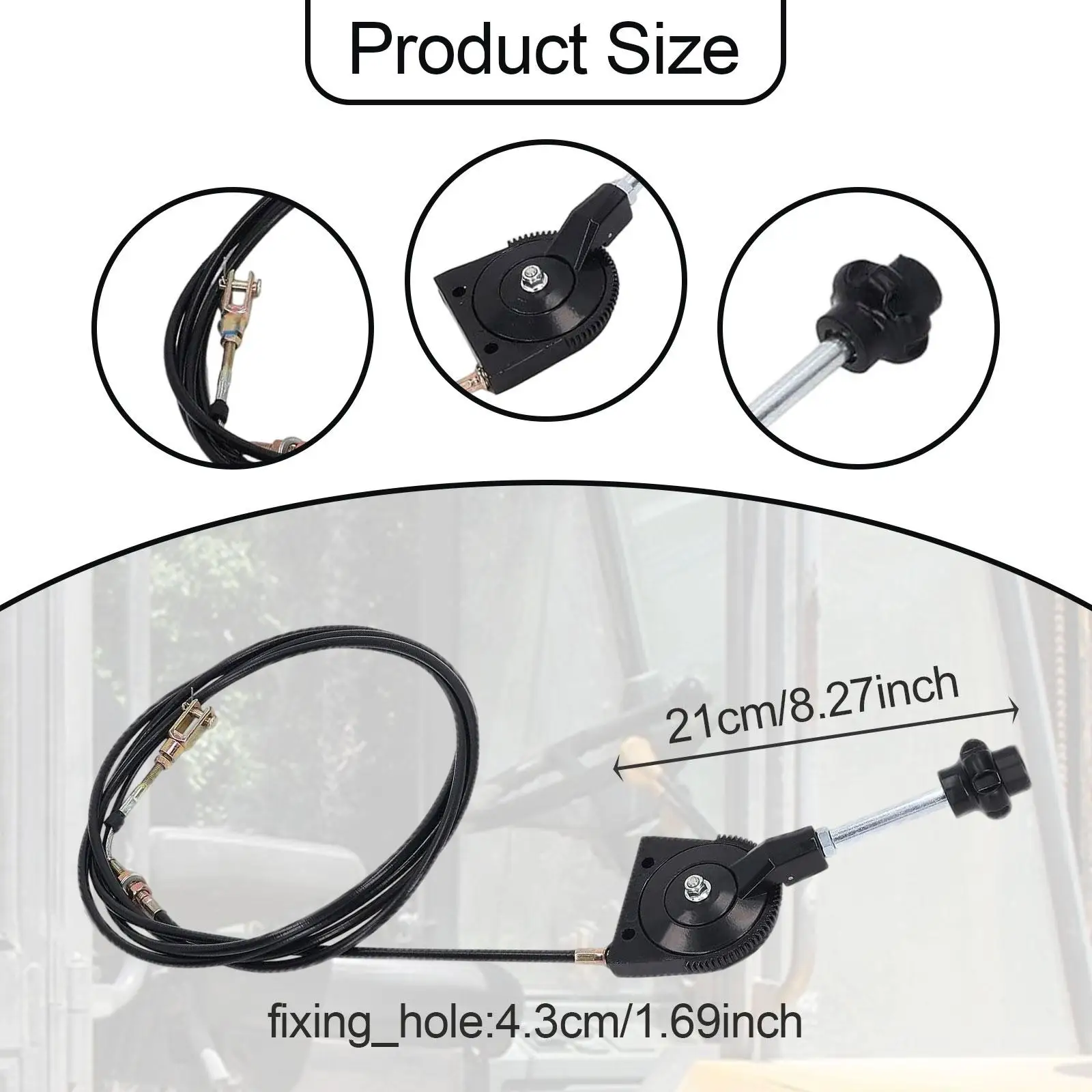 كابل خانق الحفارة، تحكم في المحركات المقاومة للتآكل، يحل محل سهل الاستخدام بسرعة #6