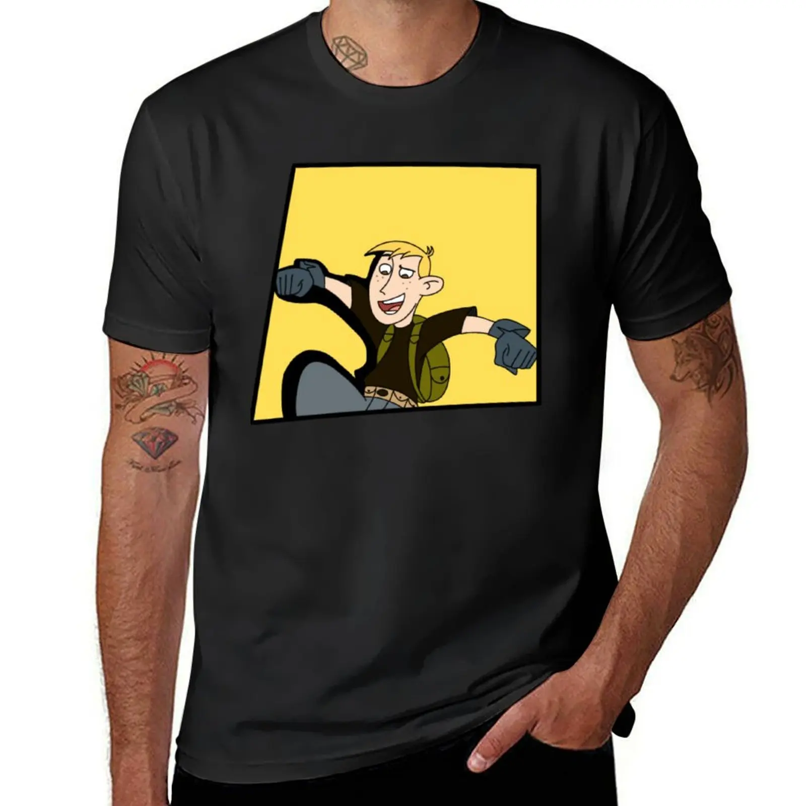 Ron stoppable - Comic Panel Style T-Shirt customs design your own sublime summer clothes men t shirts