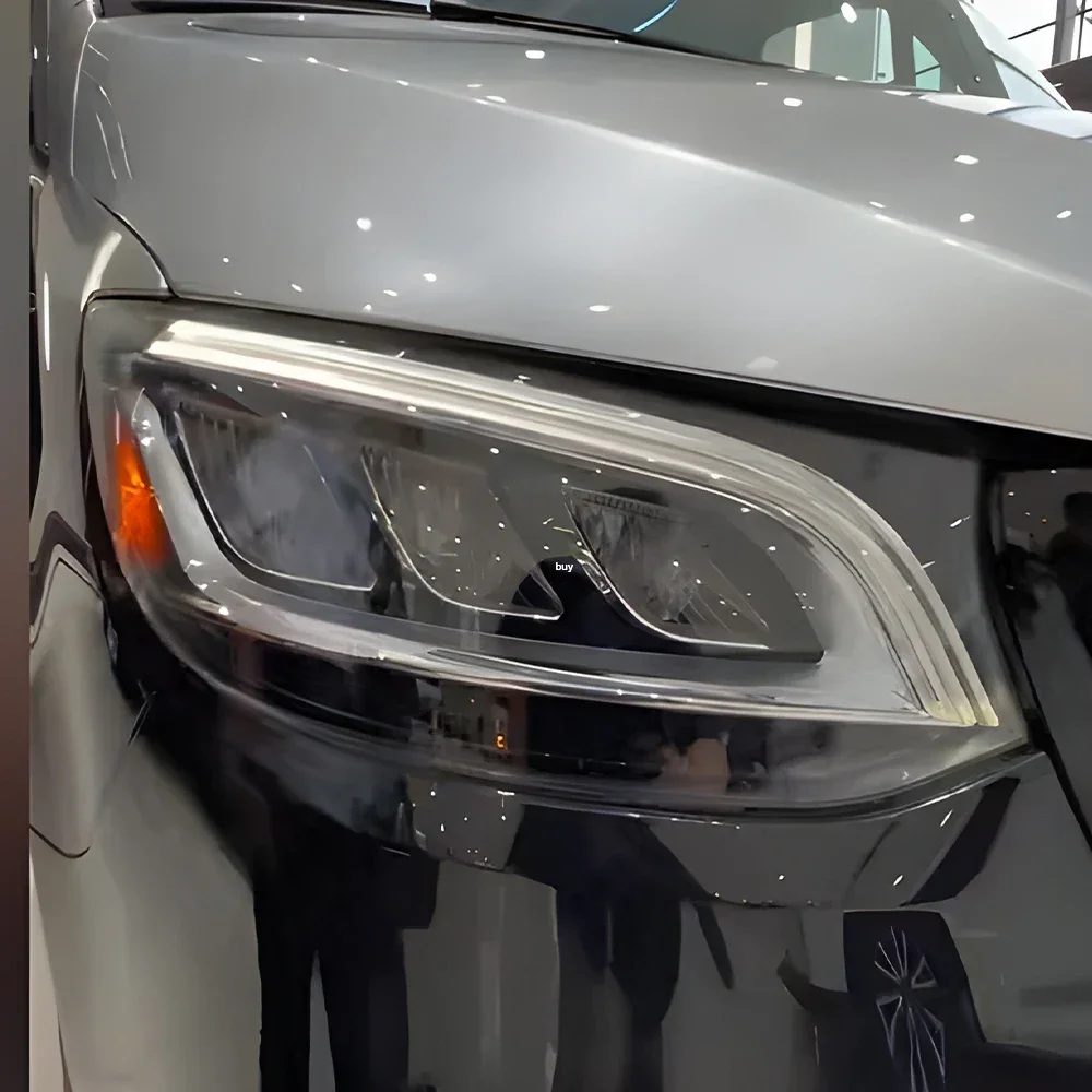 

Автомобильные передние фонари для Benz Sprinter 2018-2023 W907, обновленная автоматическая фара в сборе, высокая конфигурация, светодиодные линзы проектора, аксессуары