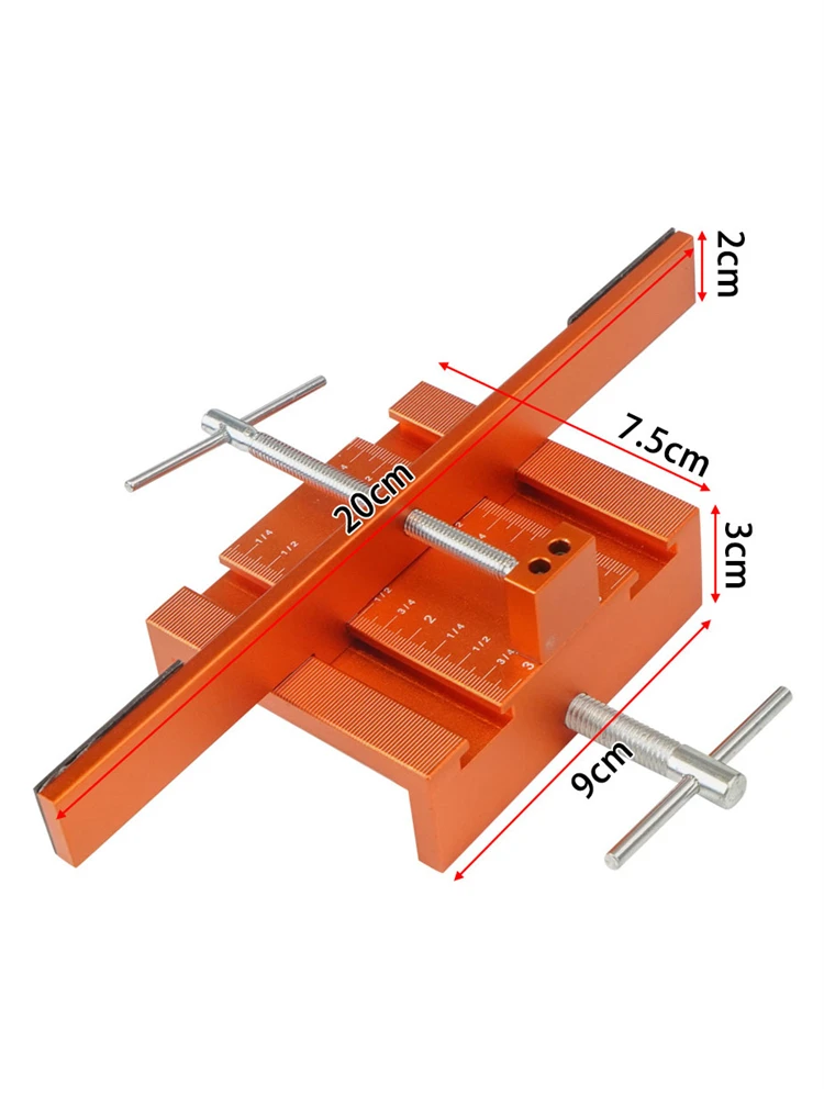 Cabinet Door Mounting Jig Aluminum Cabinet Door Installation Support Fixed Clip