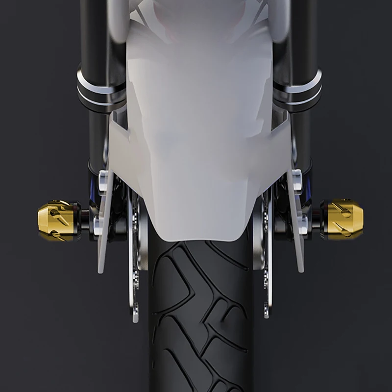 우아한 오토바이 프론트 포크 컵, Xiaoniu No.9 전기 자전거용으로 특별히 설계됨, 충격 방지 및 낙하 방지 컵