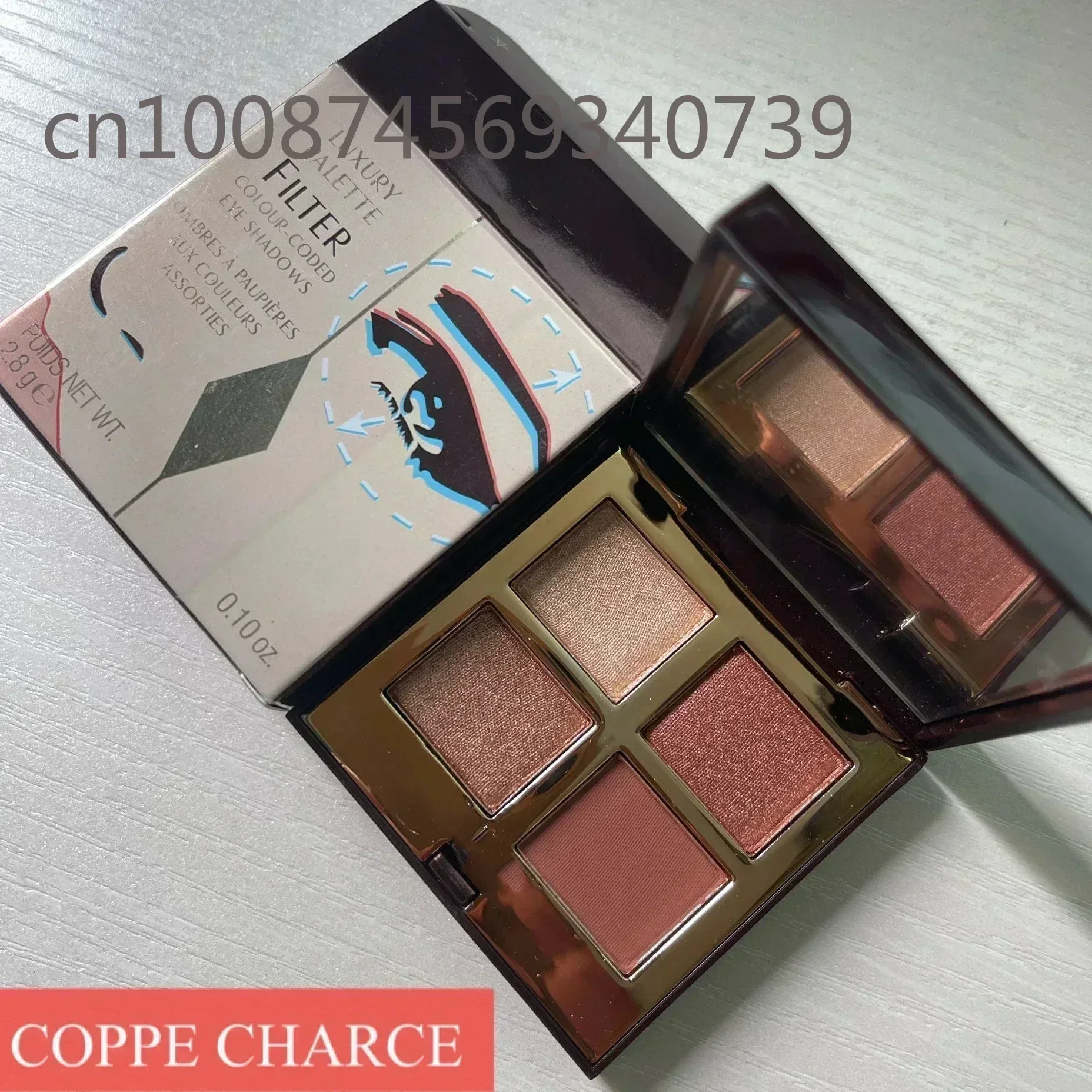 BUENO 4 colores PILLOW TALK EYESHADOW Maquillaje Sombra de ojos 2.8g Herramienta de maquillaje