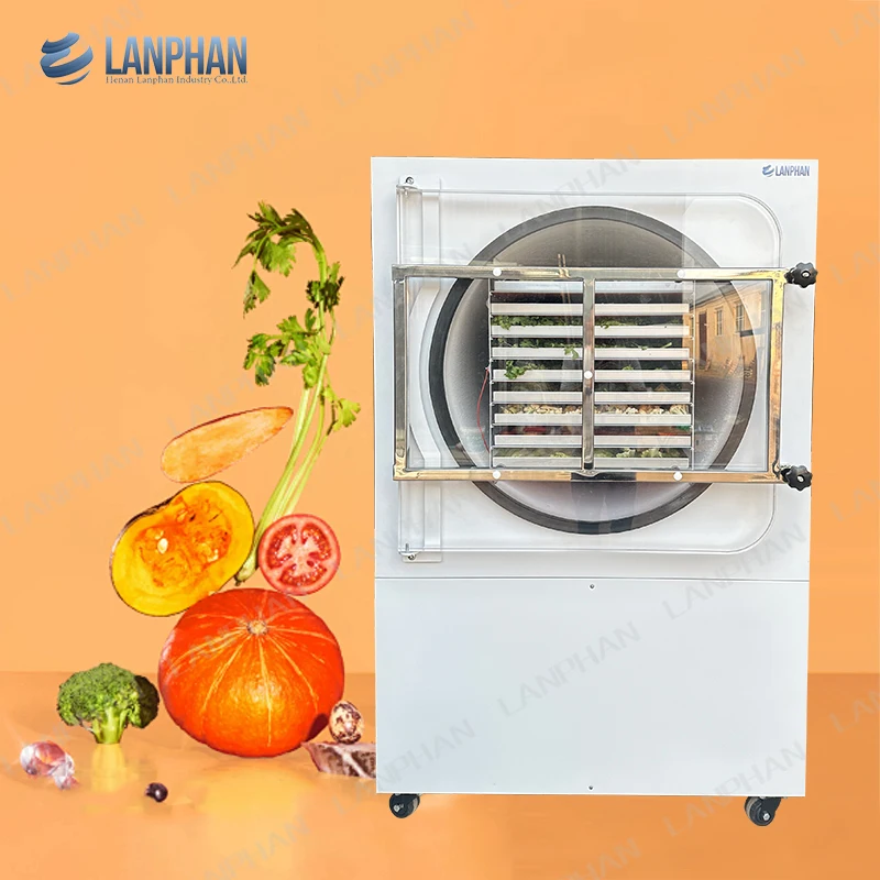 Laboratorio Casa Grande HFD-50plus Temperatura trappola fredda -70C 18 vassoi Macchina liofilizzatrice per caffè istantaneo per alimenti 60 kg 70 kg