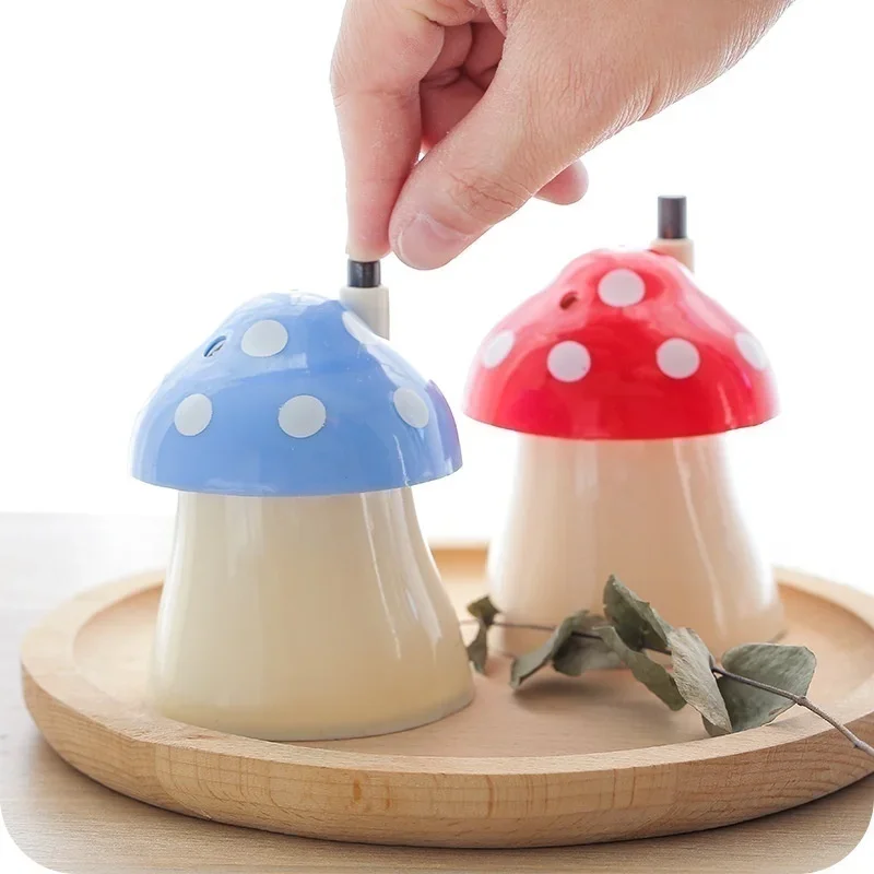 1pc Creative House and Mushroom Shaped Automatic Toothpick Holder Pocket Small  Box