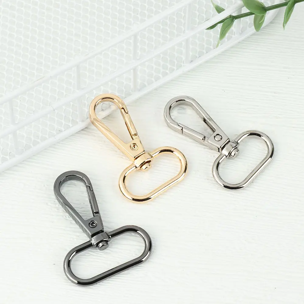 1pcs Hardware Bag Part Accessories DIY KeyChain Bags Strap Buckles Collar Carabiner Snap Hook Lobster Clasp