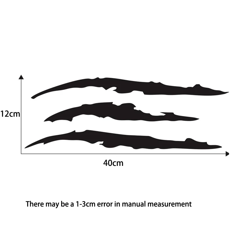 Monster Claw Scratch Motorcycle Stickers for Helmet Tank Side Strips Vinyl Decals Car Headlight Body Waterproof Decoration