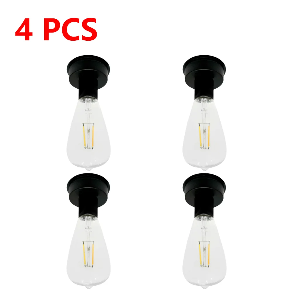 4-1 STKS 8 CM Solar Lampvoet met LED Lamp LED Nachtlampje Basis IP44 Waterdichte Binnenplaats Lichtbasis voor Outdoor Camping Picknick