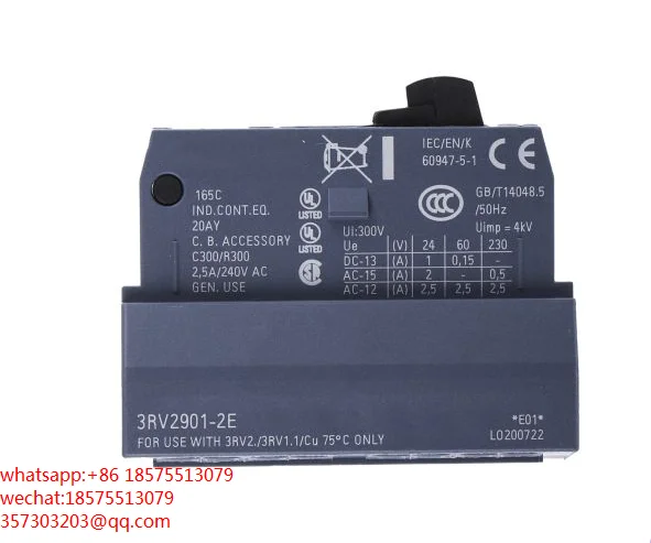 

For 3RV2901-2E 3RH2911-2HA22 Switch Auxiliary Contact 1 Piece