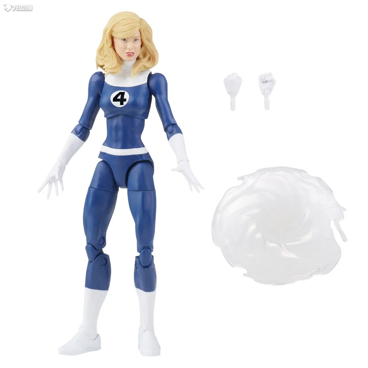 Original Marvel Legends Fantastic Four Retro Wave Human Torch Invisible Woman Action Figure Toy Gifts For Kids