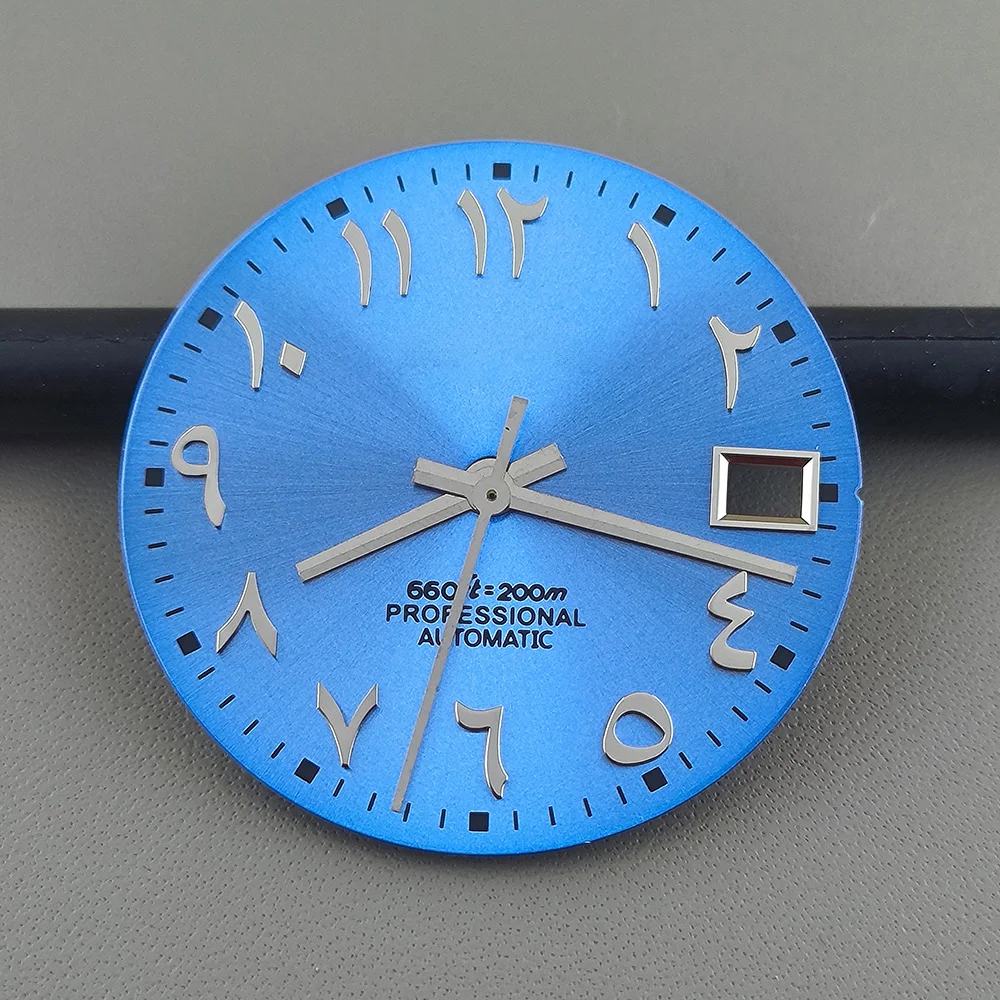 Arabic dial new sun pattern S dial multi-color style mechanical watch men's accessories suitable for NH35 automatic movement too