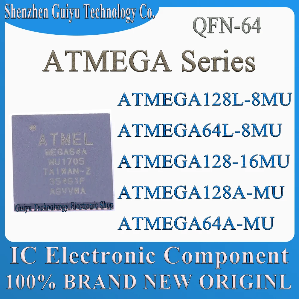 

ATMEGA128L-8MU ATMEGA64L-8MU ATMEGA128-16MU ATMEGA128A-MU ATMEGA64A-MU ATMEGA128A ATMEGA128 ATMEGA64A ATMEGA QFN-64 IC