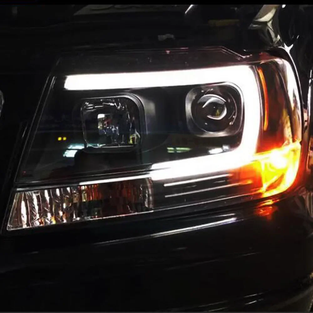

For Jeep Grand Cherokee 1999-2004 Auto Headlight Assembly Upgrade High Quality Led Drl Projector Lens Car Tools Accessories
