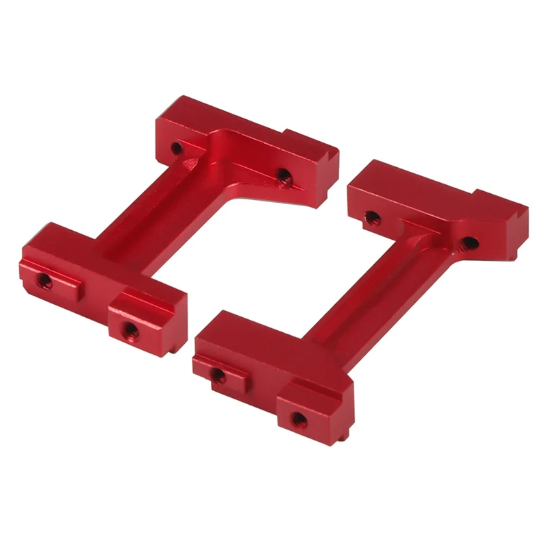 TRX4M Supporto per paraurti anteriore e posteriore in metallo Supporto per servo 9736 per parti di aggiornamento per auto cingolate TRX4M 1/18 RC, 2