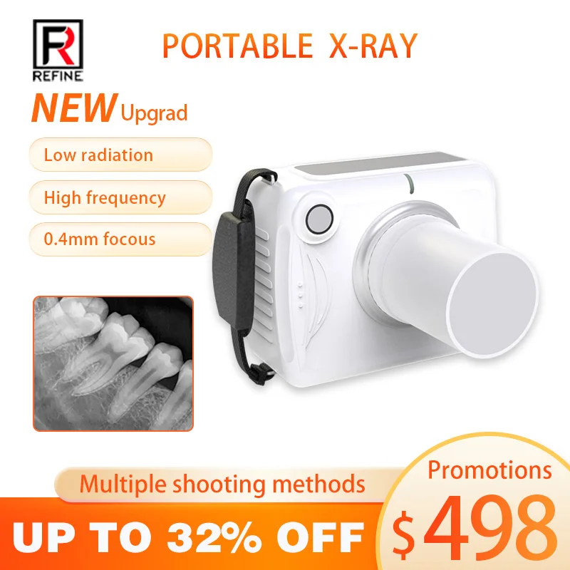 Dental Dentistry Refine Portable X-Rays Radiovisography Low Radiation RX Digital Sensor High Difinition Imaging System