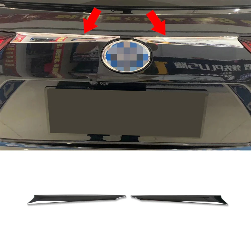 

For Toyota Highlander 2020--2025 Rear Trunk Lid Molding Trim Chrome ABS Body Kit Accessories