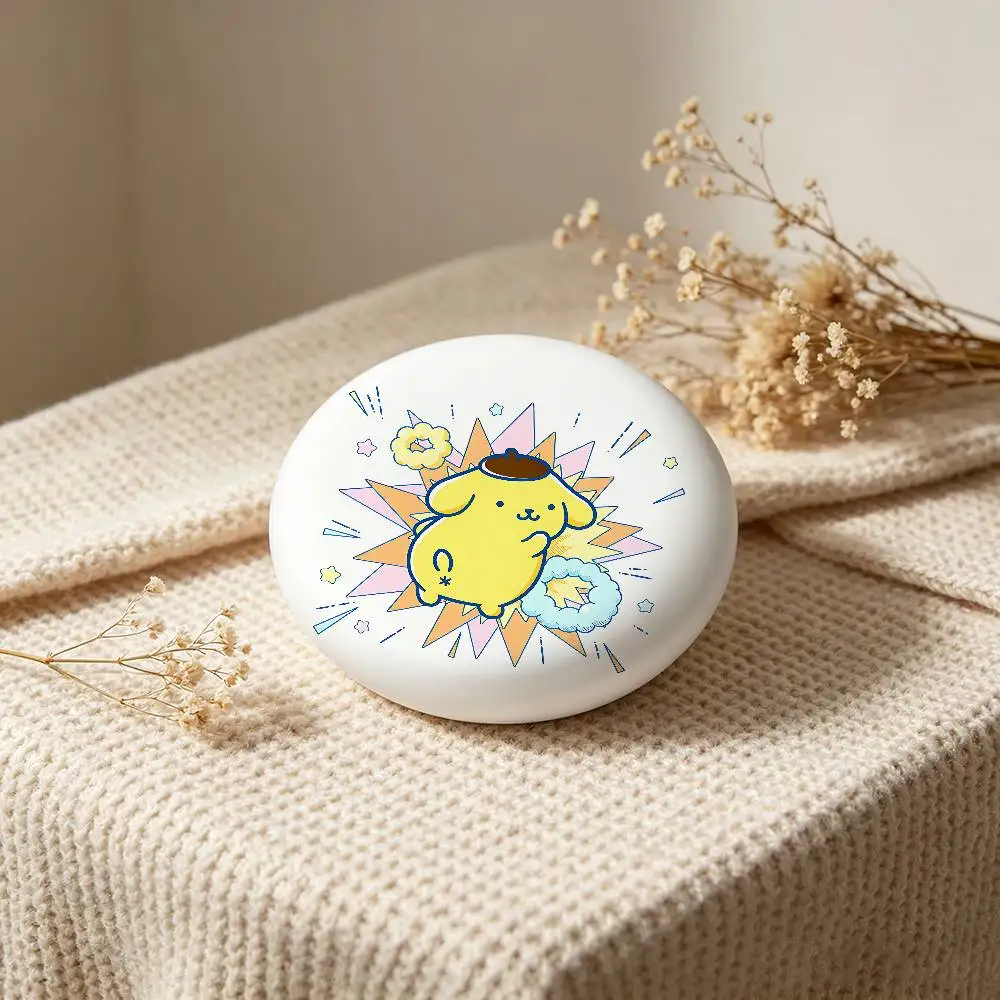 Anime P-Pompompurin-es Cartoon-Sternabzeichen, Broschen, Anstecknadeln, Zinnrequisiten, Weihnachtsgeschenke, Geburtstagsgeschenke – Detail 23