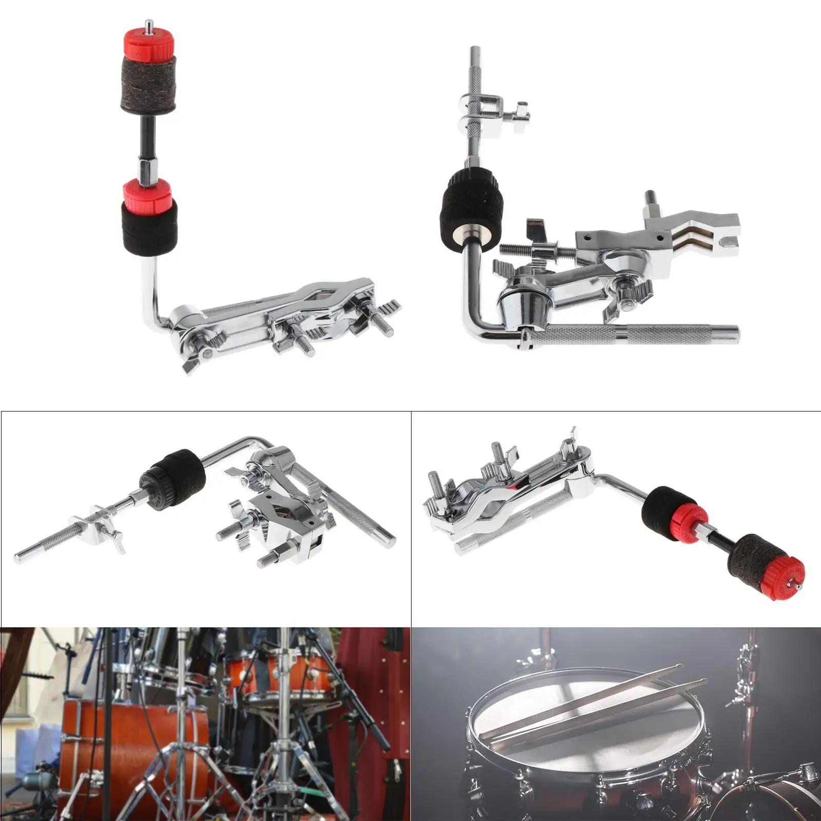 

Cymbal Extension Arm Jazz Drum Cymbal Bracket Fittings Drum Extension Clamp