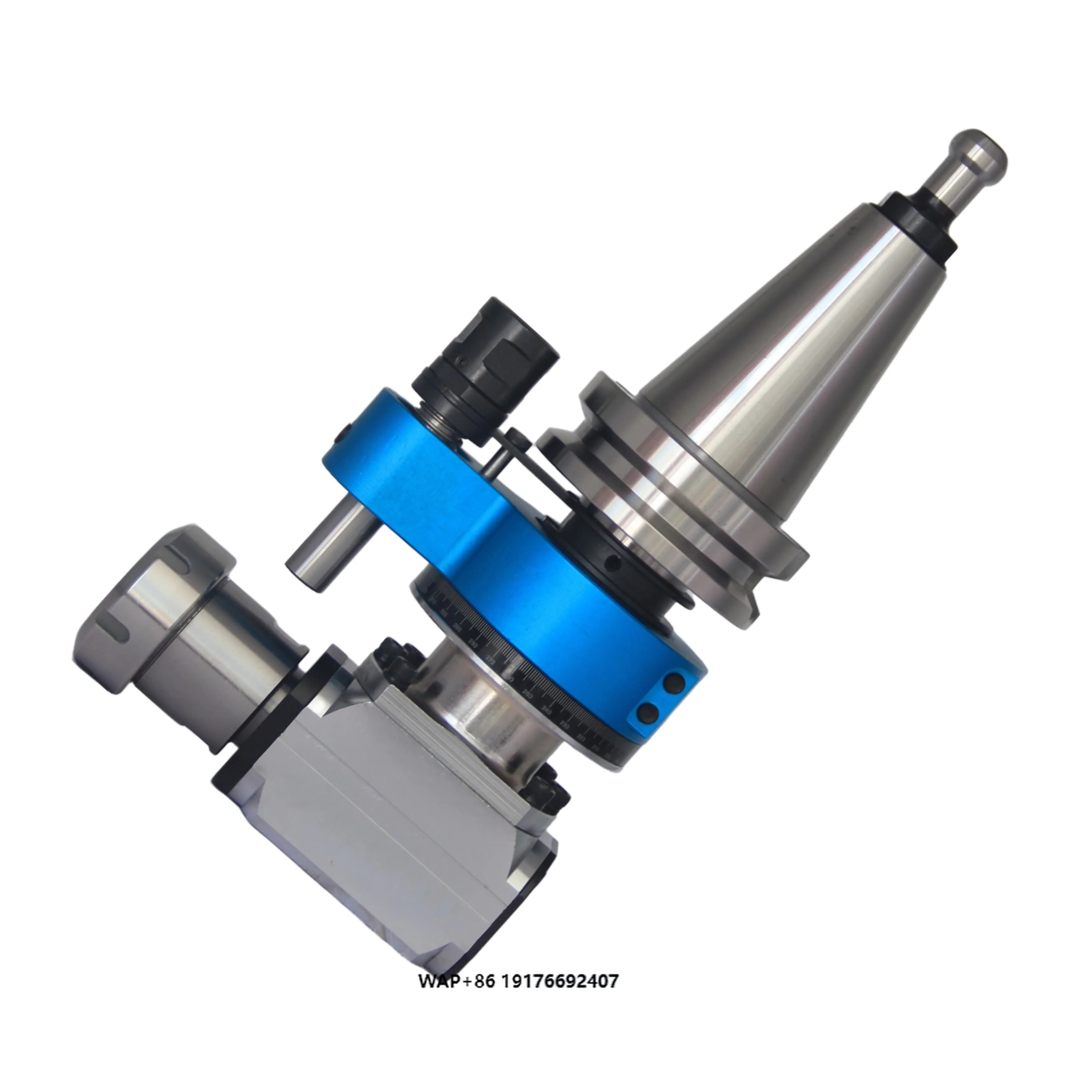 

Heavy Duty Right Angle Milling Head BT50 Tool Holder, for 5-Side Machining to Improve Efficiency on Automotive Parts