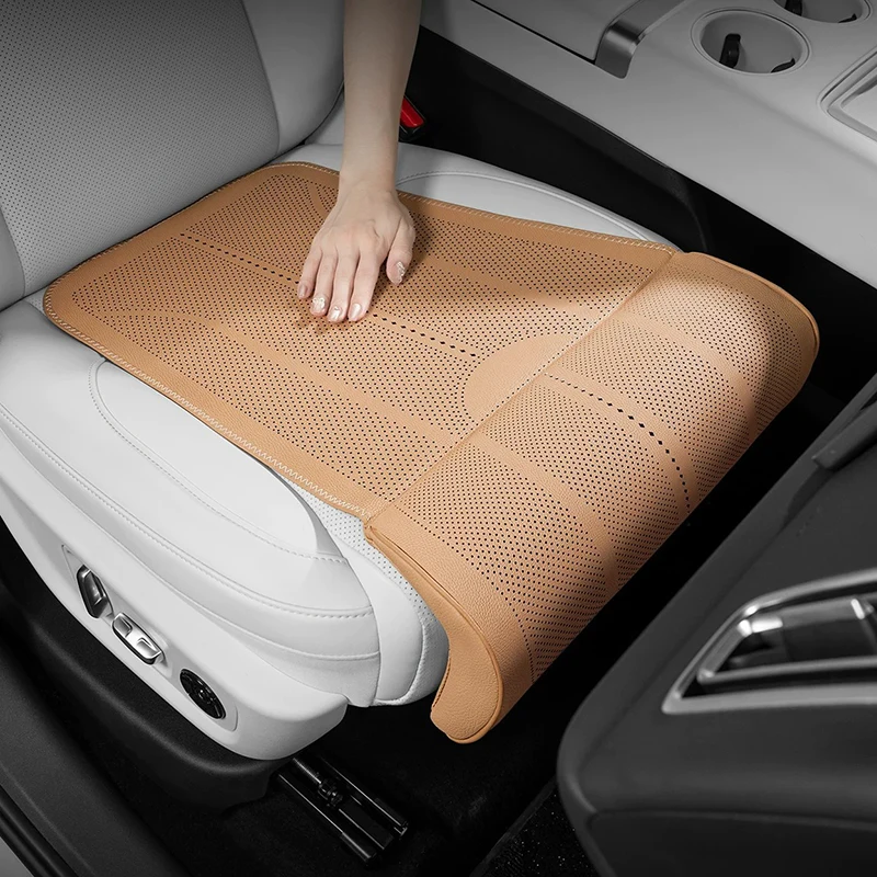 Car seat cushion leg support fatigue relief