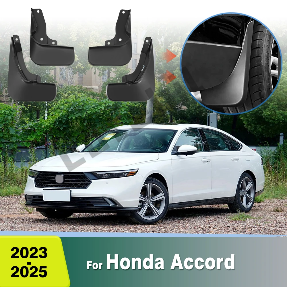 

For Honda Accord 2023 2024 2025 Fender Mudflaps Splash Guards Mudguards Mud Flaps car Accessories