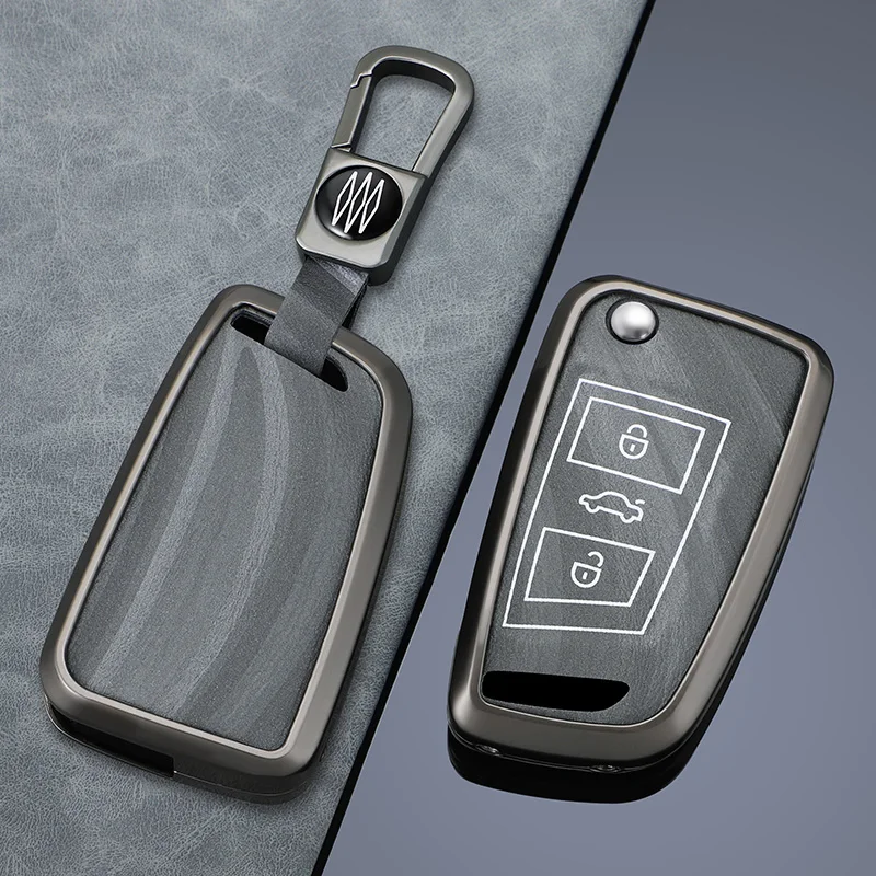 Car Interior Key Accessories Suitable for 2017Volkswagen Passat Key Cover Protective Case Car Lock Protective Shell Modification