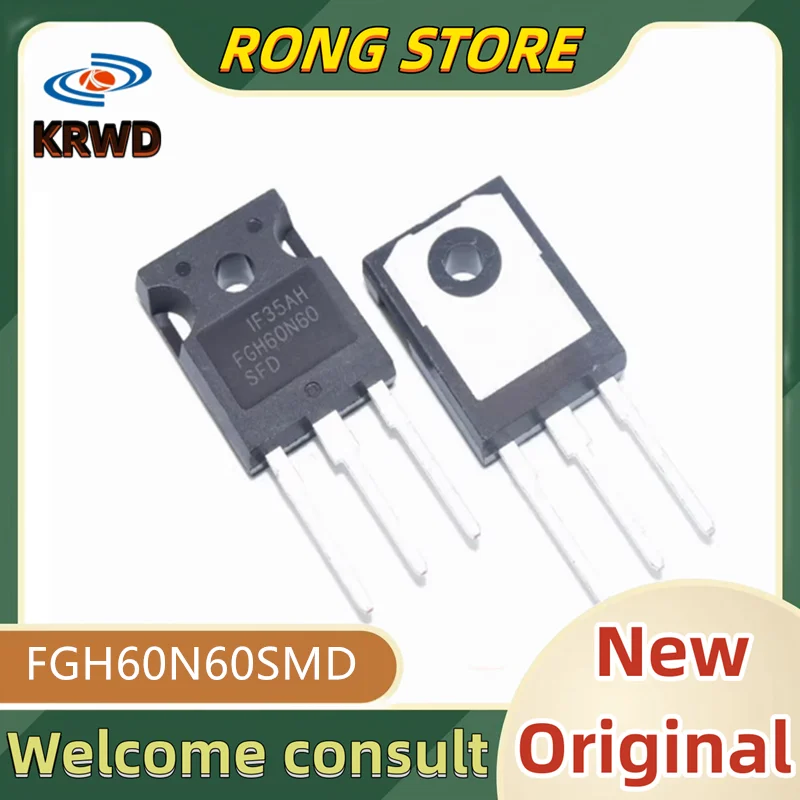

5 шт. FGH60N60 Новый оригинальный чип IC FGH60N60SMD FGH60N60S 60N60 TO-247
