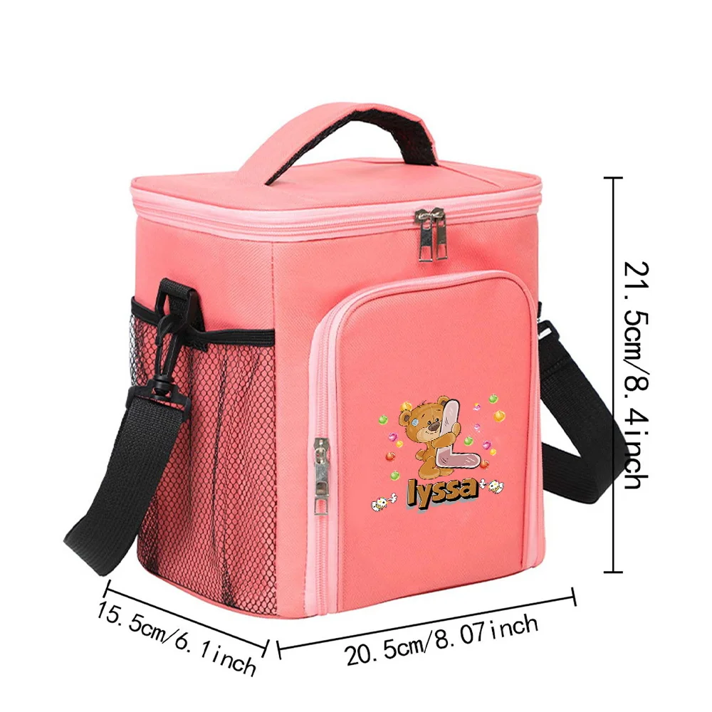 Customized Name Refrigerator Insulated Box Insulated Bag Lunch Bag Food Storage Box Outdoor Camping Picnic Storage Box