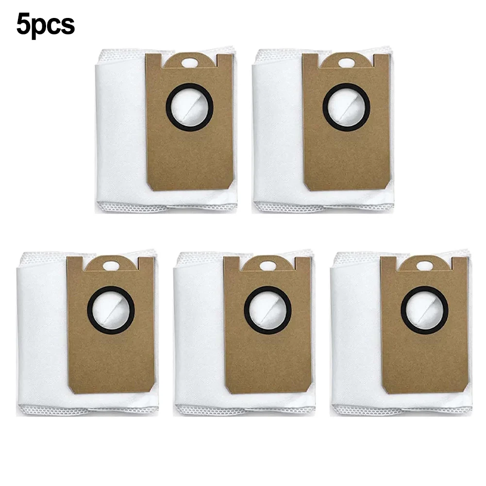 5PCS Dust Bags For HONITURE Q6 Pro Q5 Robotic Robot Vacuum Cleaner Dust Bag Replacement Household Cleaning Tools Accessories