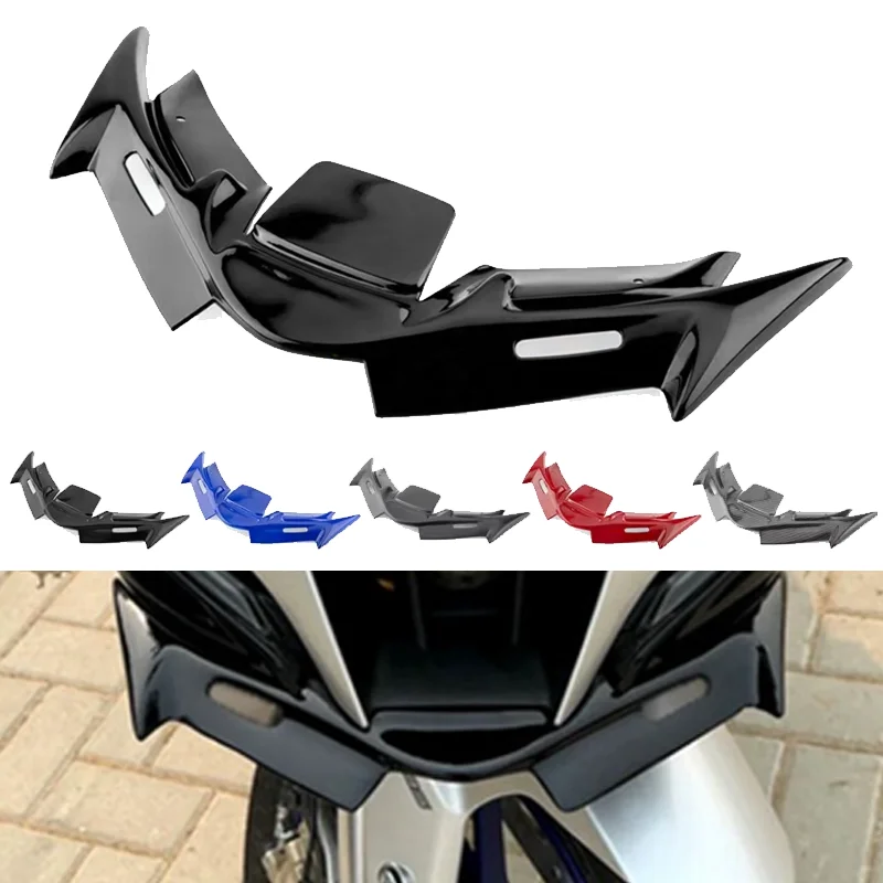 Modified Motorcycle For YAMAHA YZF YZF- R15 V4 R15M 2021 2022 2023 Winglet Front Fairing Wing Guard Cover Decoration Winglets