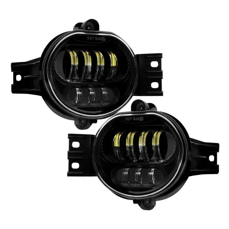 7.1 Inch Round LED Fog light for Dodge Ram 1500/2500/3500 2002-2009 /Durango 2004-2006 Fog Lamps Assembly Waterproof 6000K