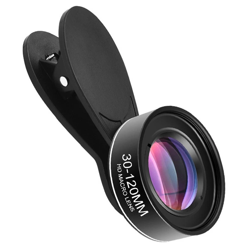 

(NEW) Phone Camera Lens 30-120Mm Macro Lens Long Distance 4K HD Mobile Phones Accessories Detail Photography Macro Lens