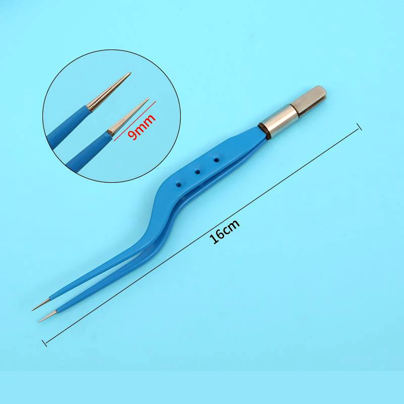 Bipolar Electrocoagulation Tweezers High Frequency Electroknife Compatible With Electrocoagulation Cord Tweezers Cord Electrocoa