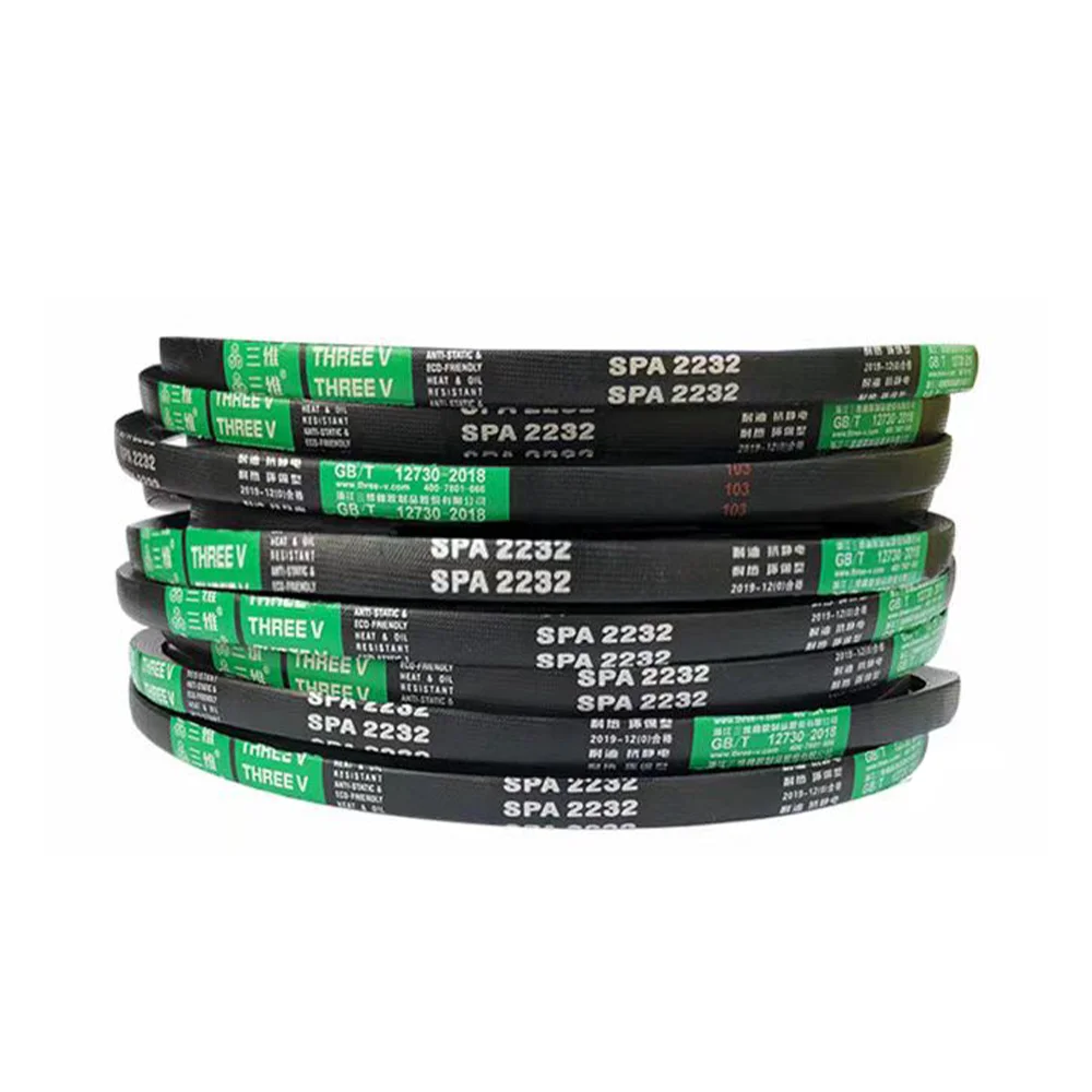 Тип спа-конвейерных ремней Резиновый транспортный ремень Узкий приводной V-образный ремень Внешняя окружность: 1257-1785 мм