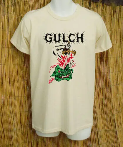 

Футболка Gulch band, рубашка Bolt Swallower, футболка естественного цвета TE7213