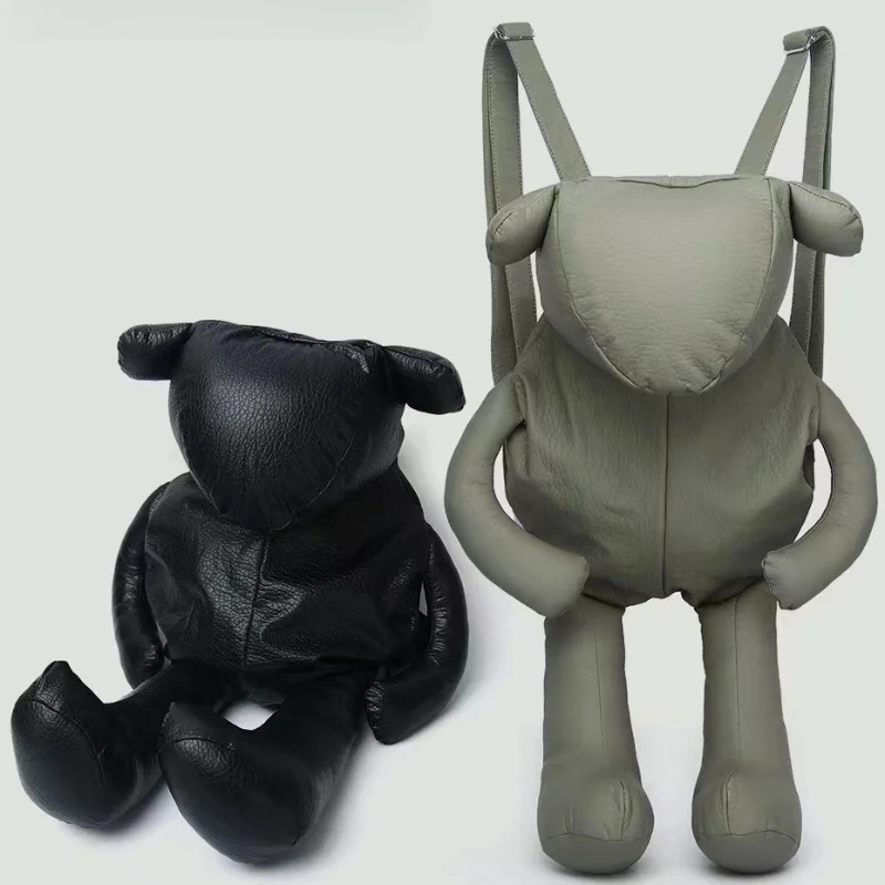 

Fashionable and creative bear backpack Large capacity personalized design work shoulder bag