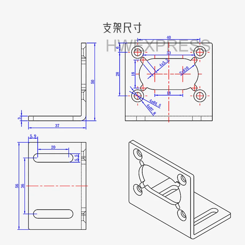 31ZYPermanent Magnet Worm Gear Motor12V24VSuper Forte Auto-travamento Forward e Reverse Switch Motor Brushless