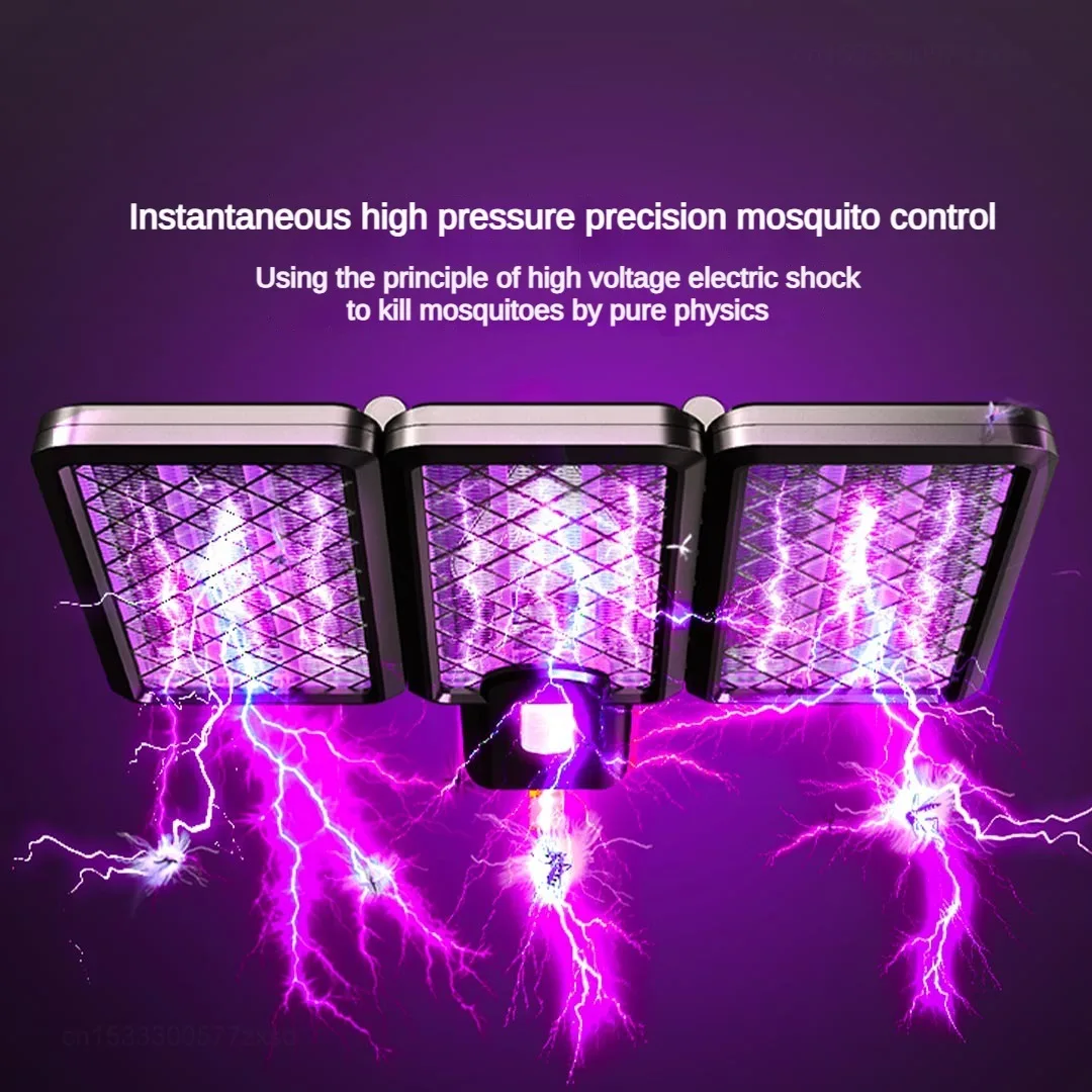 Xiaomi Qualitell Folding Electric Mosquito Killer Portable Rechargeable With Outdoor Purple Lights Automate Anti-mosquito Device