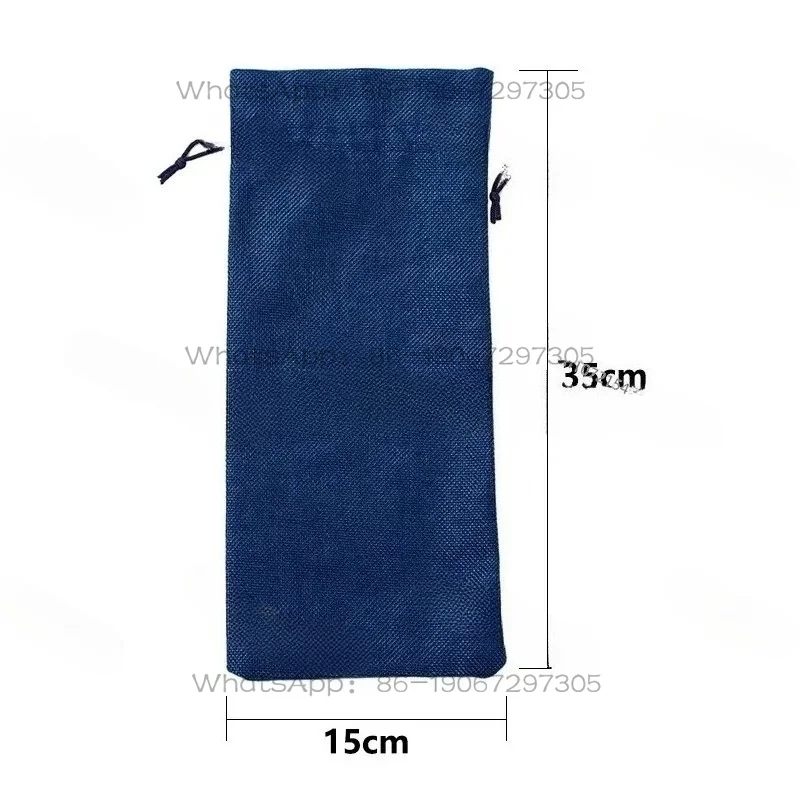 10-個のジュートワインバッグ-巾着付き-番号付きワインボトルギフトバッグ-ブラインドワインカバー-テイスティング用