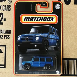 Mattel-Matchbox Metal Car Model Kids, Metal Diecast, veículo de coleta 1:64, Mercedes-Benz G500, presente para meninos, crianças, 2015