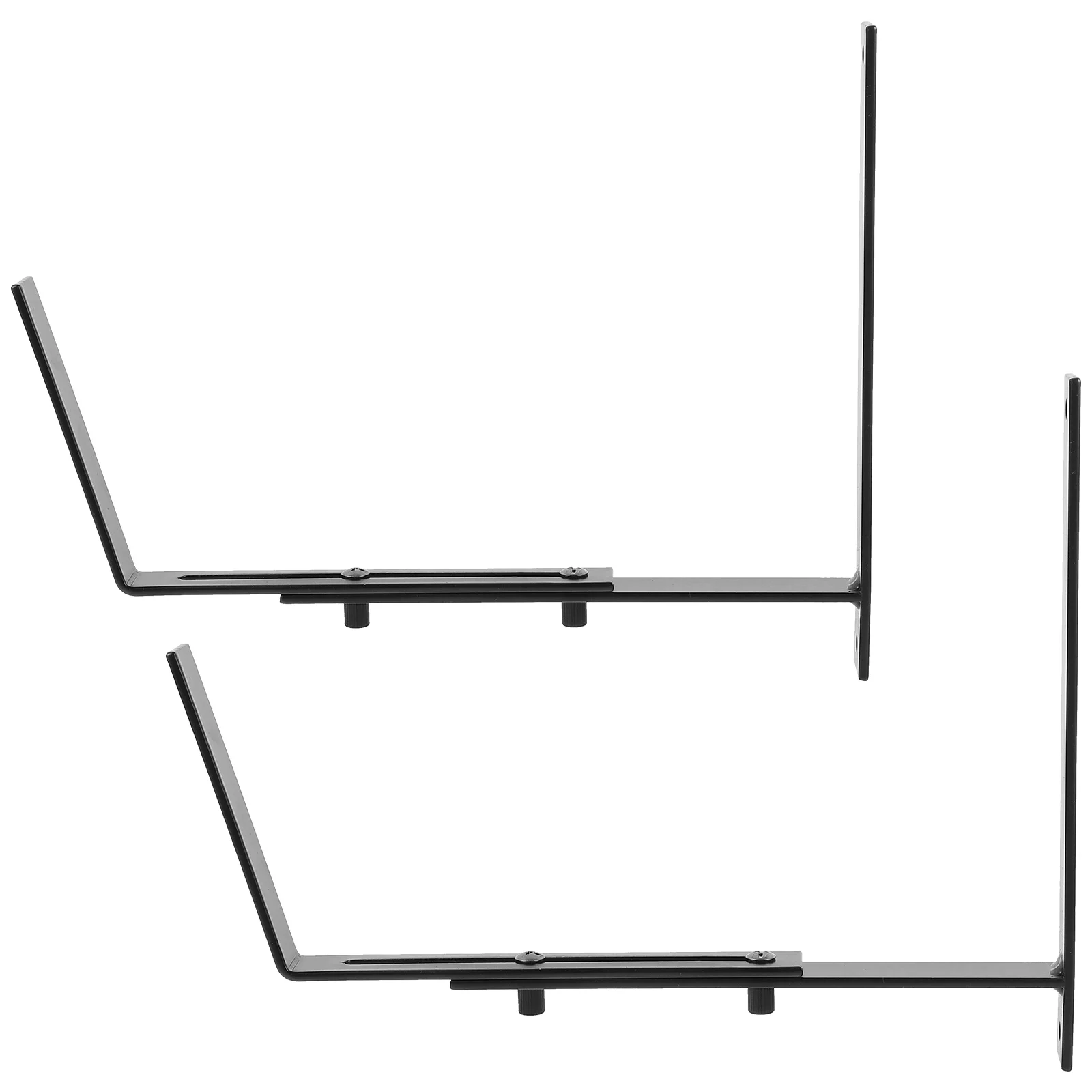 

1 set Flower Pot Stand Plant Hangers Adjustable Wall Bracket for Garden Planter Holder Window Box Rack
