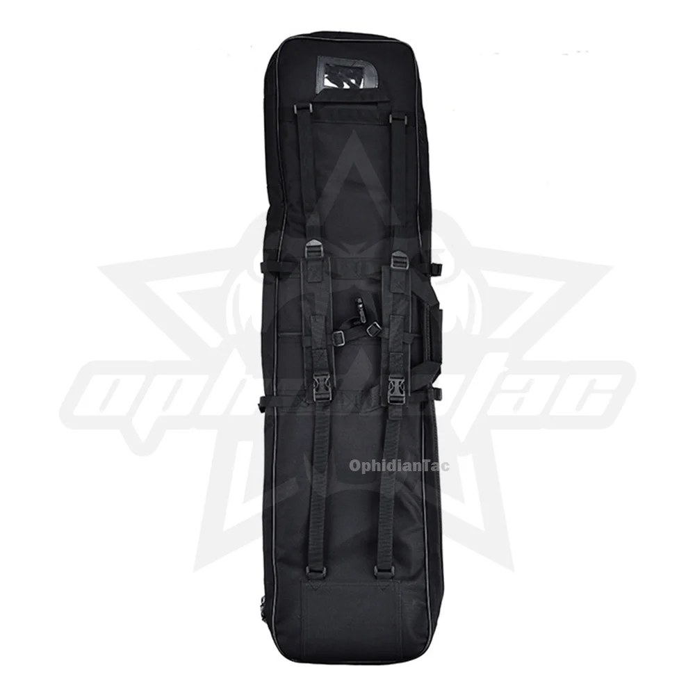 Outdoor sports shooting backpack Gun bag Hunting accessories Airsoft Sniper rifle gun case Nylon Molle bag image 2