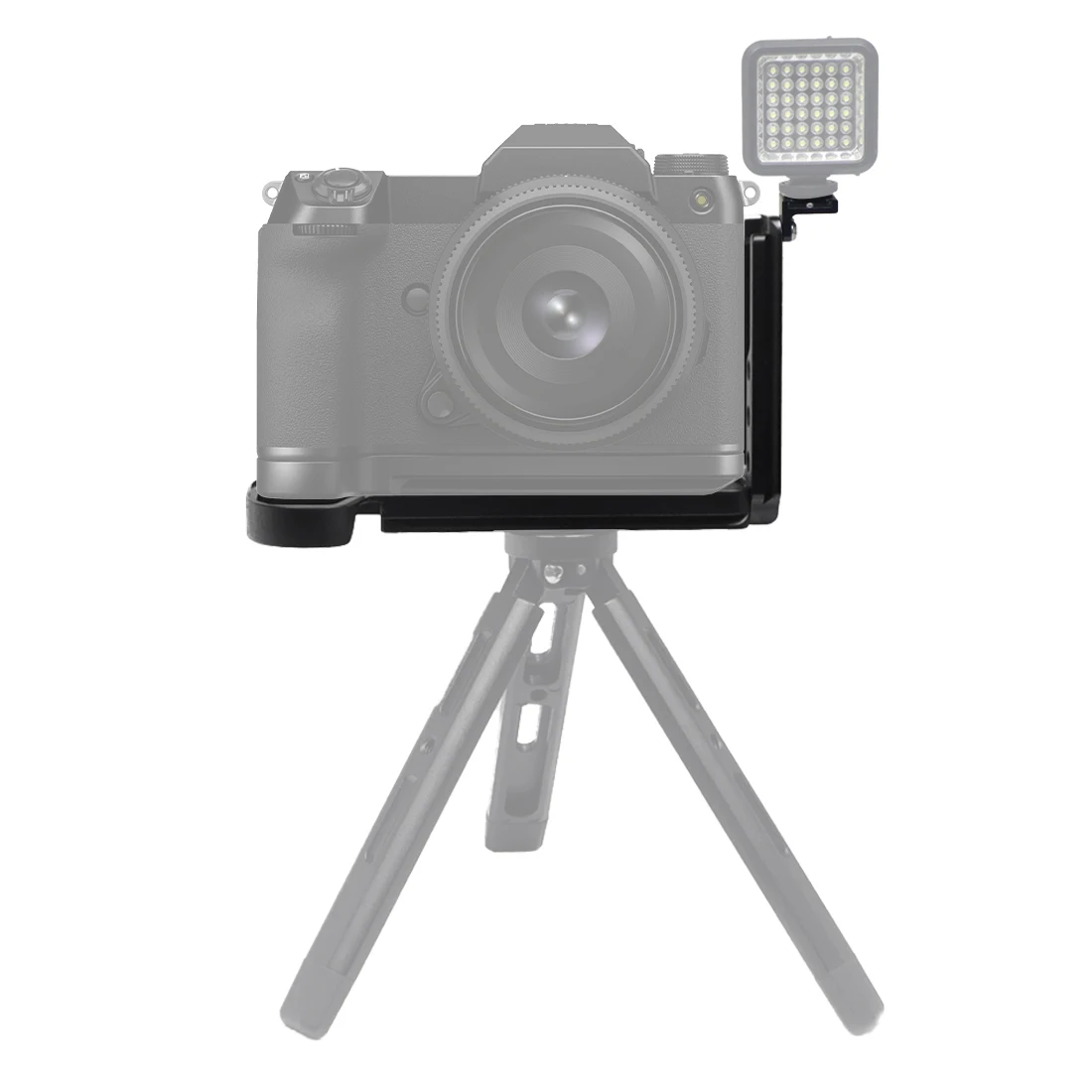 Camera Quick Release L-plate Hand Grip L Bracket for Fujifilm Fuji GFX100S / GFX50SII GFX 100S GFX50S2 Vertical Shooting